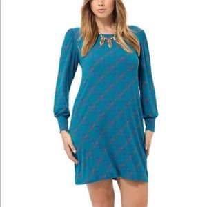 Leota Dress with fabric belt size large